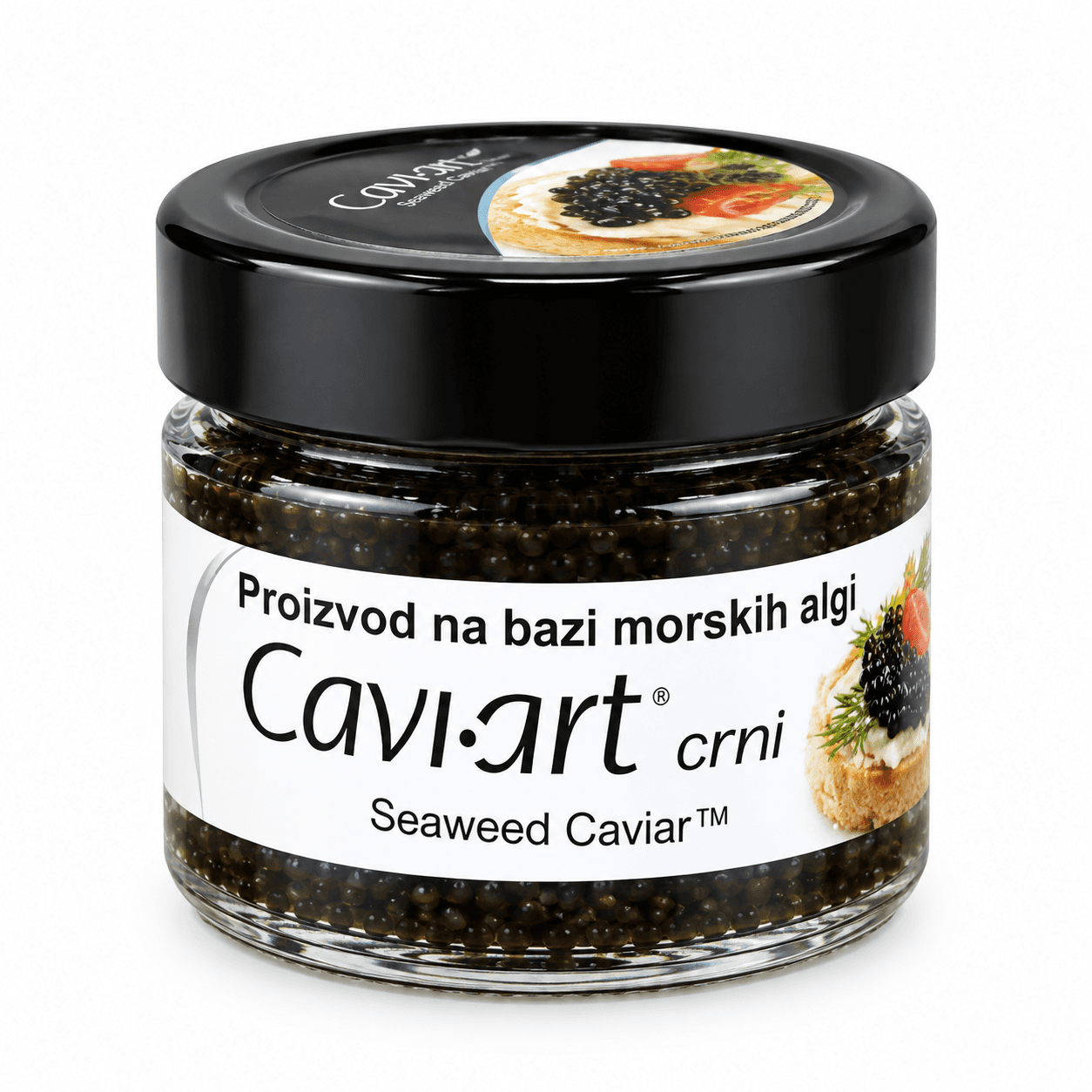 Cavi art crni namaz na bazi morskih algi 100g
