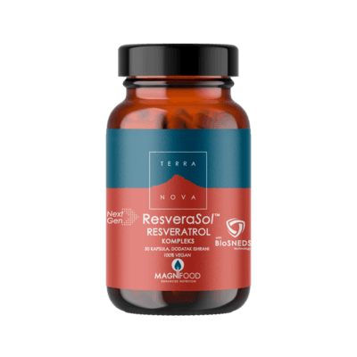 Terranova NextGen ResveraSolTM Resveratrol Kompleks, 50 kapsula