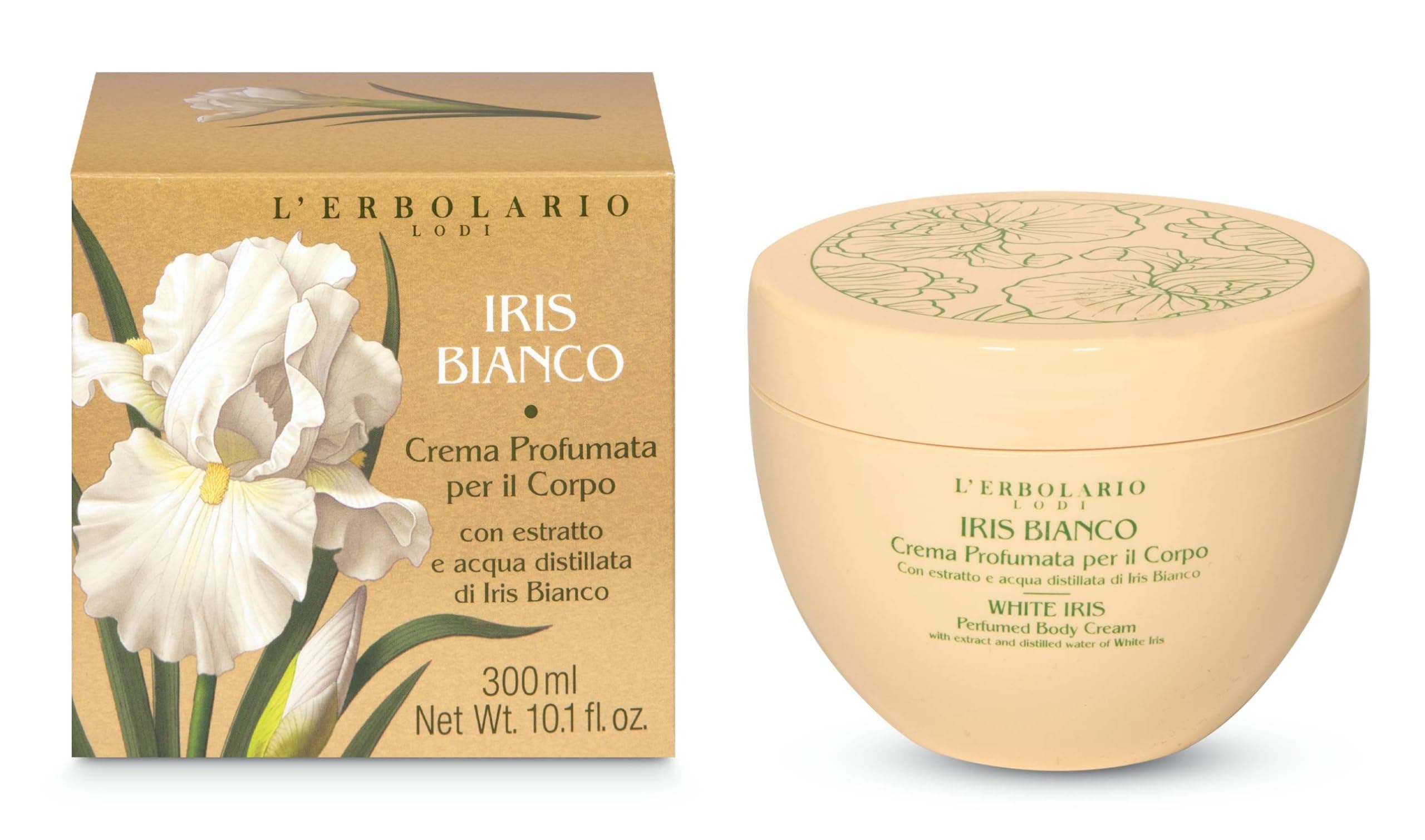 L'erbolario   White Iris krema za telo 300ml