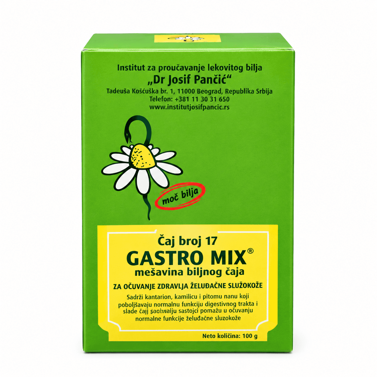 Gastro Mix čaj broj 17,100 g Josif Pančić