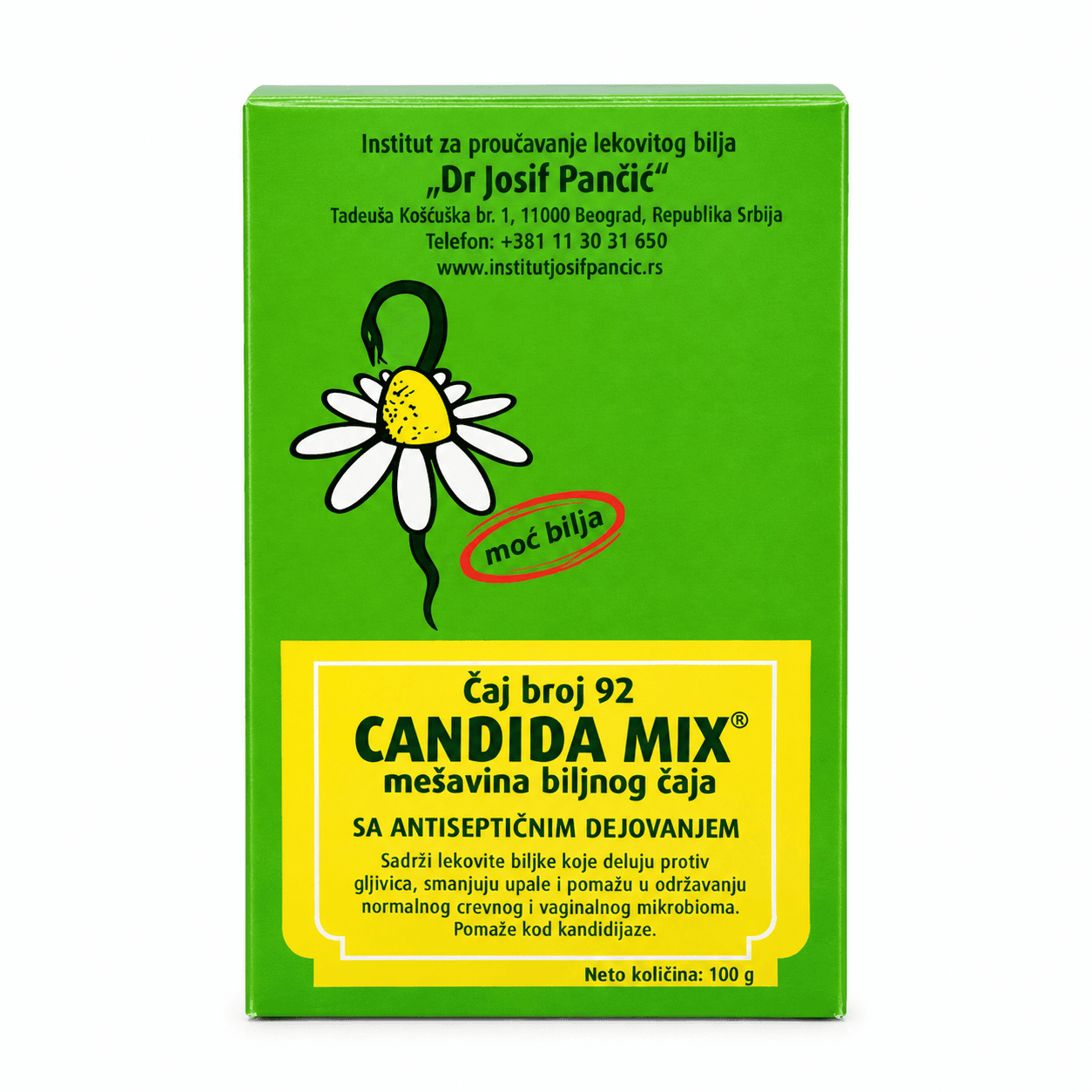 Candida mix Čaj broj 92, 100g Josif Pančić