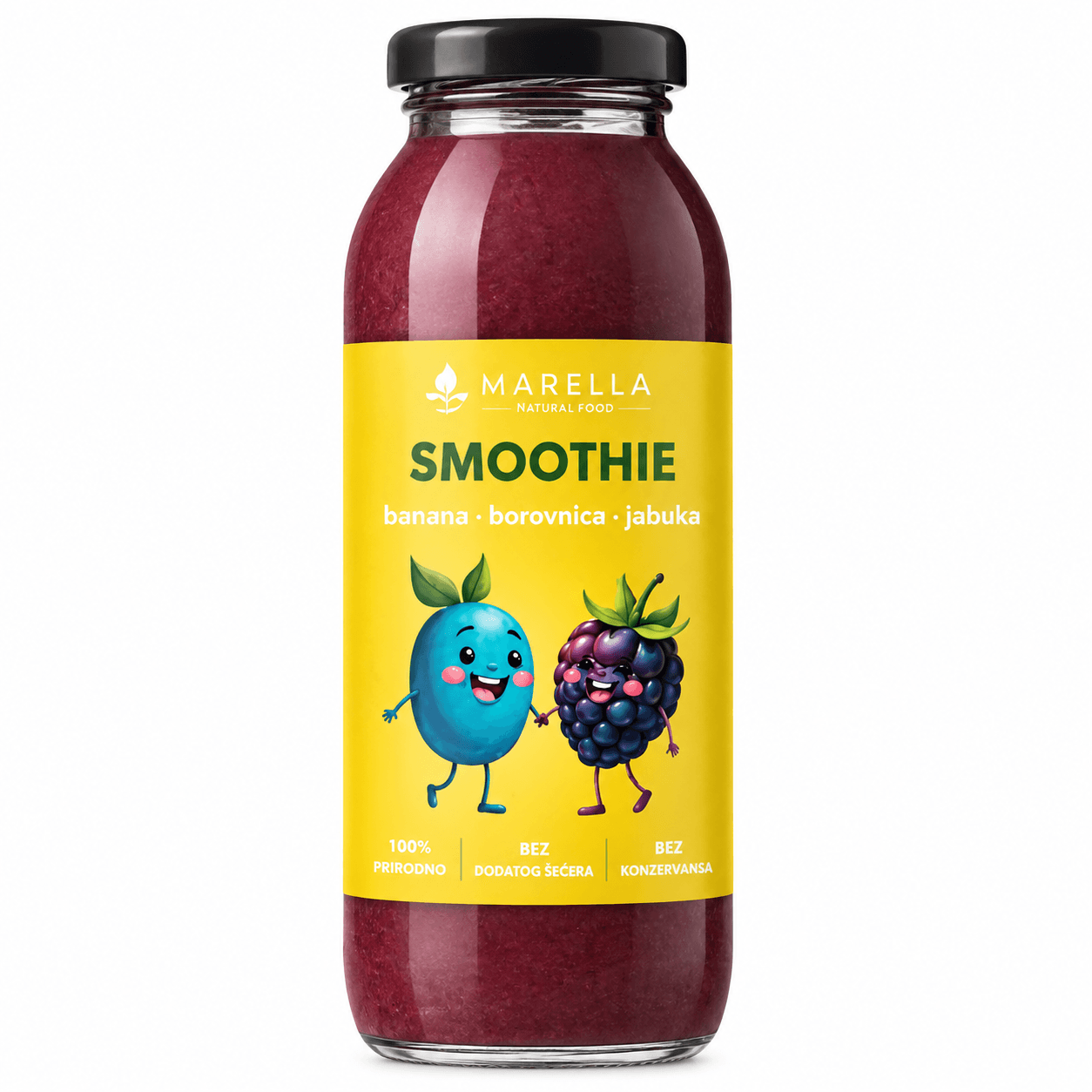 Smoothie Borovnica i Kupina 250ml Marella