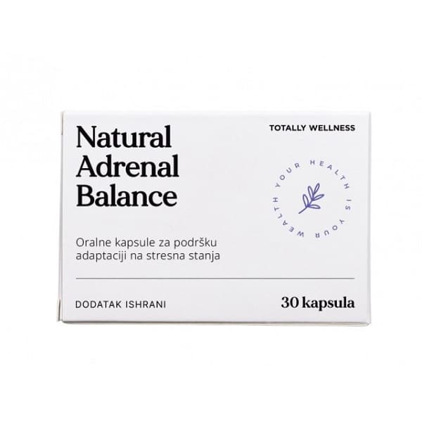 Totally Wellness Natural Adrenal Balance 30 kapsula