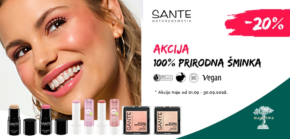 SANTE DEKORATIVA — 20% AKCIJA TOKOM SEPTEMBRA