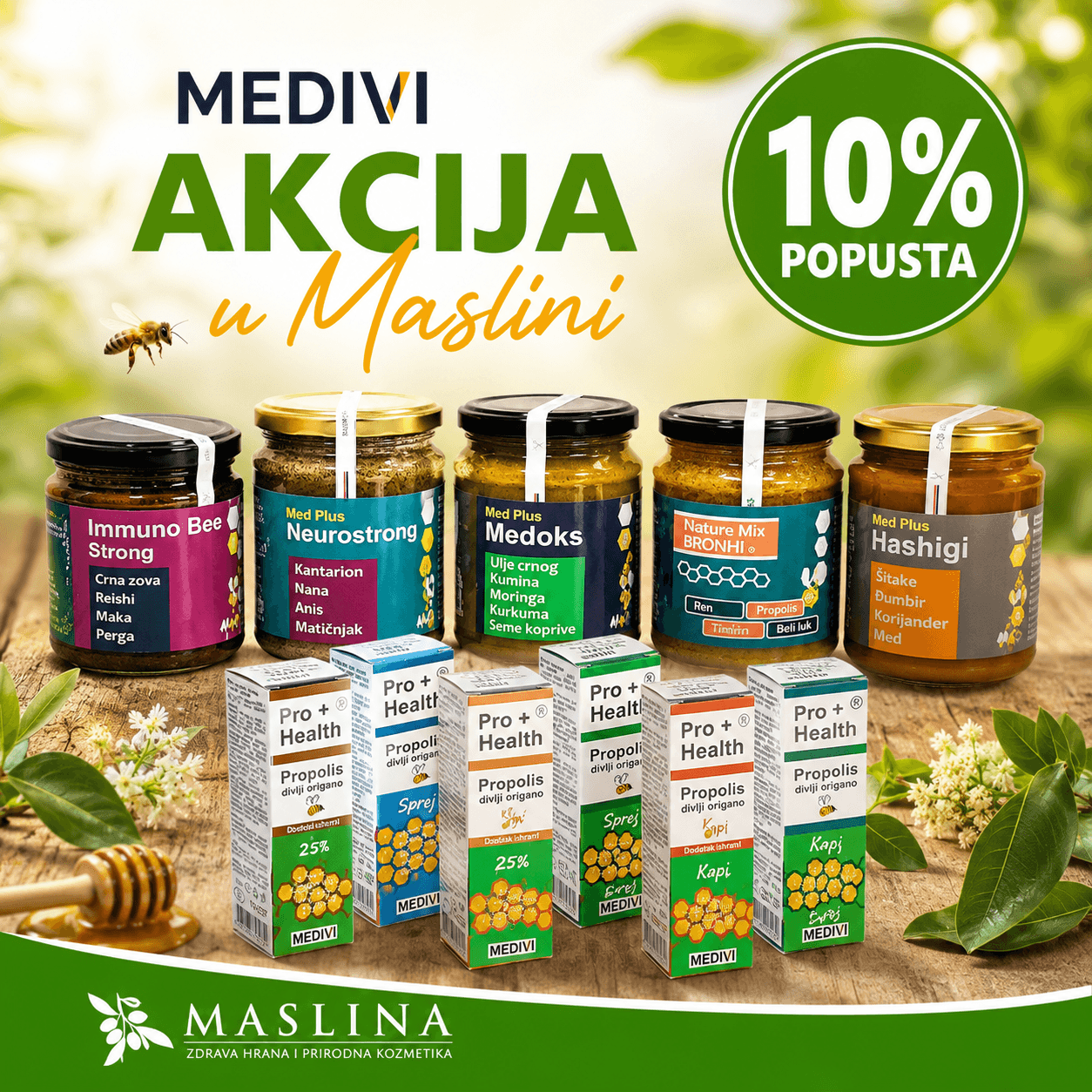 MEDIVI AKCIJA TOKOM SEPTEMBRA -10%