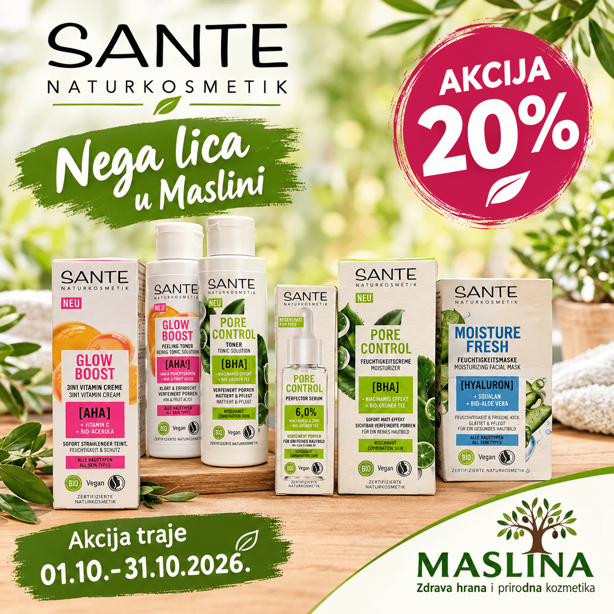 SANTE NEGA LICA AKCIJA -20%