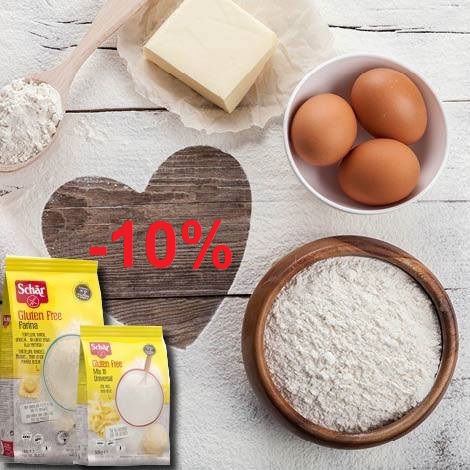 POPUST 10% NA SCHAR PROIZVODE BEZ GLUTENA