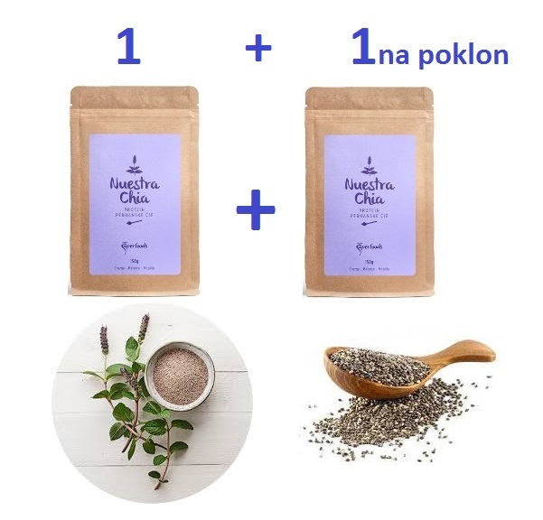 NUESTRA CHIA PROTEIN 1+1 NA POKLON
