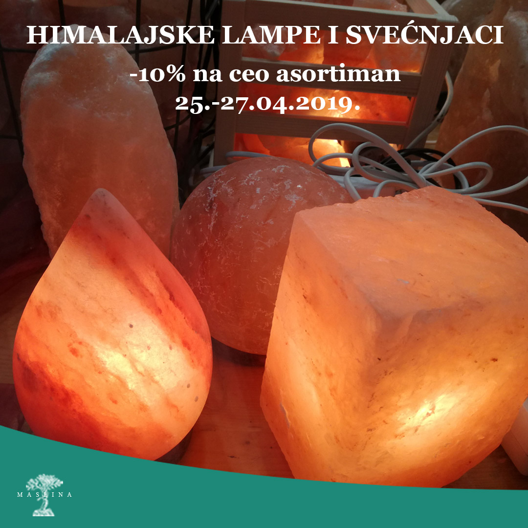 HIMALAJSKE LAMPE I SVEĆNJACI POPUST 10%