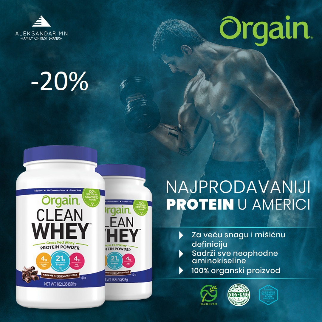 ORGAIN SUPERFOOD - PROTEINI  POPUST -20%