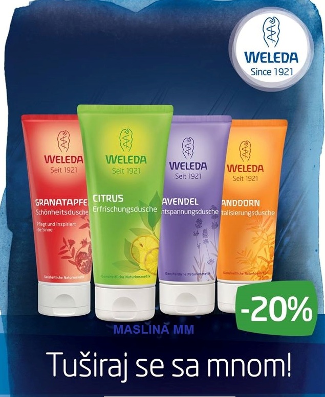 WELEDA GELOVI ZA TUŠIRANJE -20% 