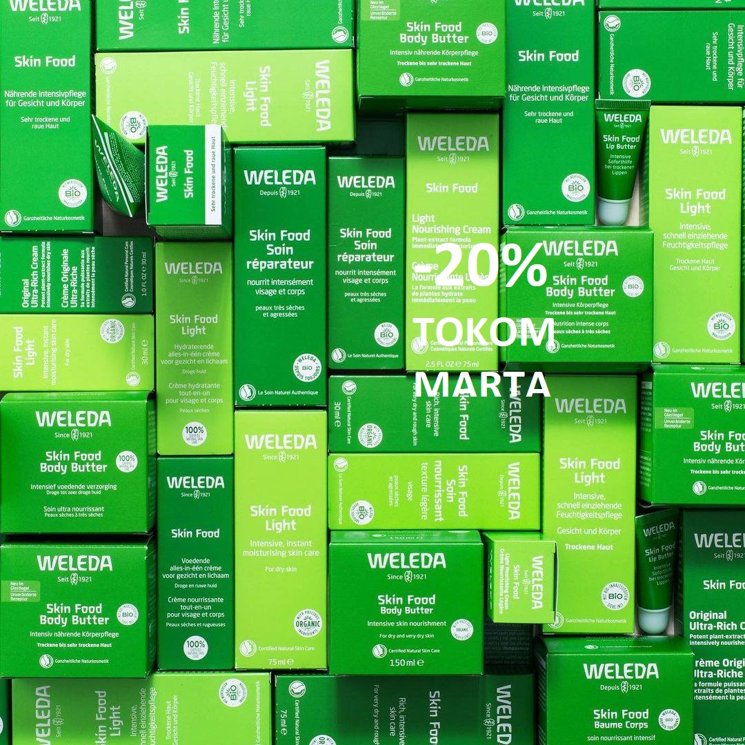 WELEDA SKIN FOOD LINIJA - 20% POPUST