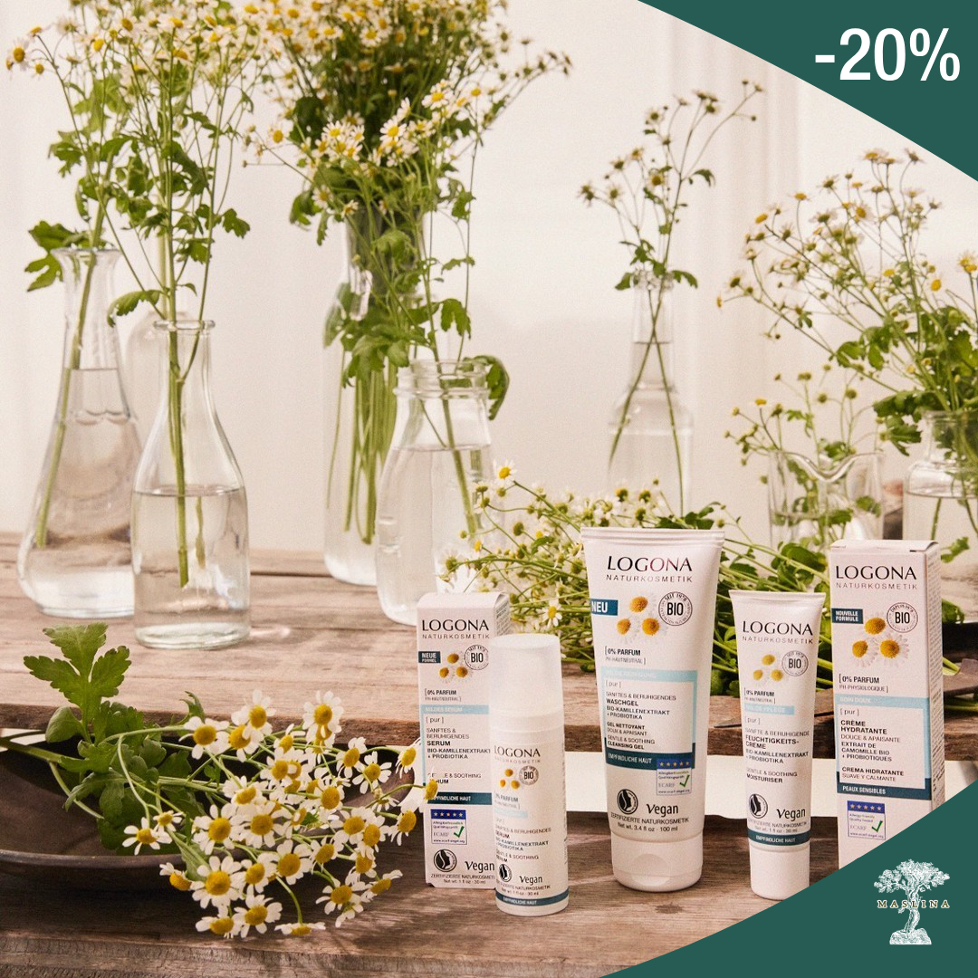 LOGONA PUR KOLEKCIJA ZA OSETLJIVU KOŽU -20%