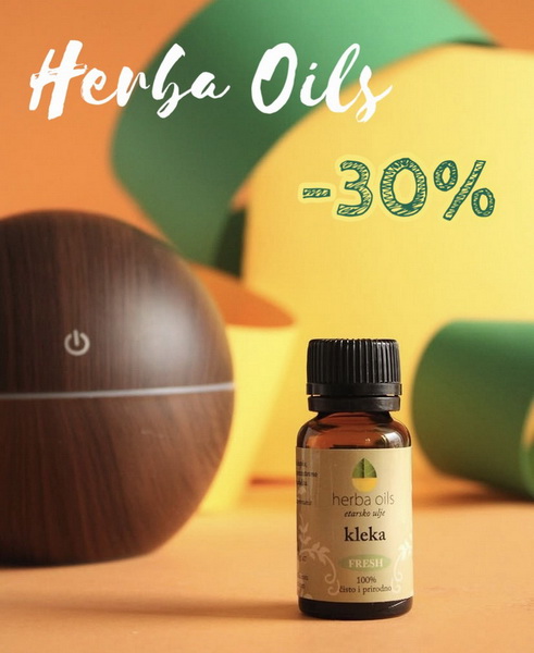 HERBA ETERIČNA ULJA -30% POPUSTA DOK TRAJU ZALIHE!