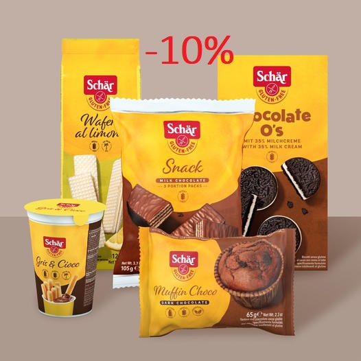SCHAR  POPUST -10% NA PROIZVODE BEZ GLUTENA