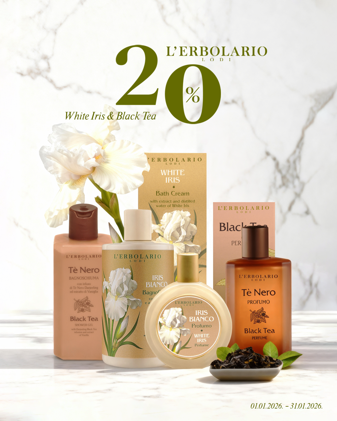 LERBOLARIO LINIJA BELI IRIS POPUST - 20%