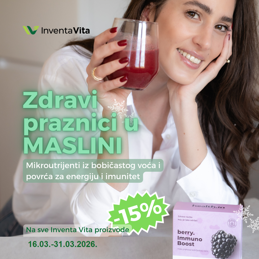 INVENTA VITA PRAH VOĆA I POVRĆA POPUST -15%