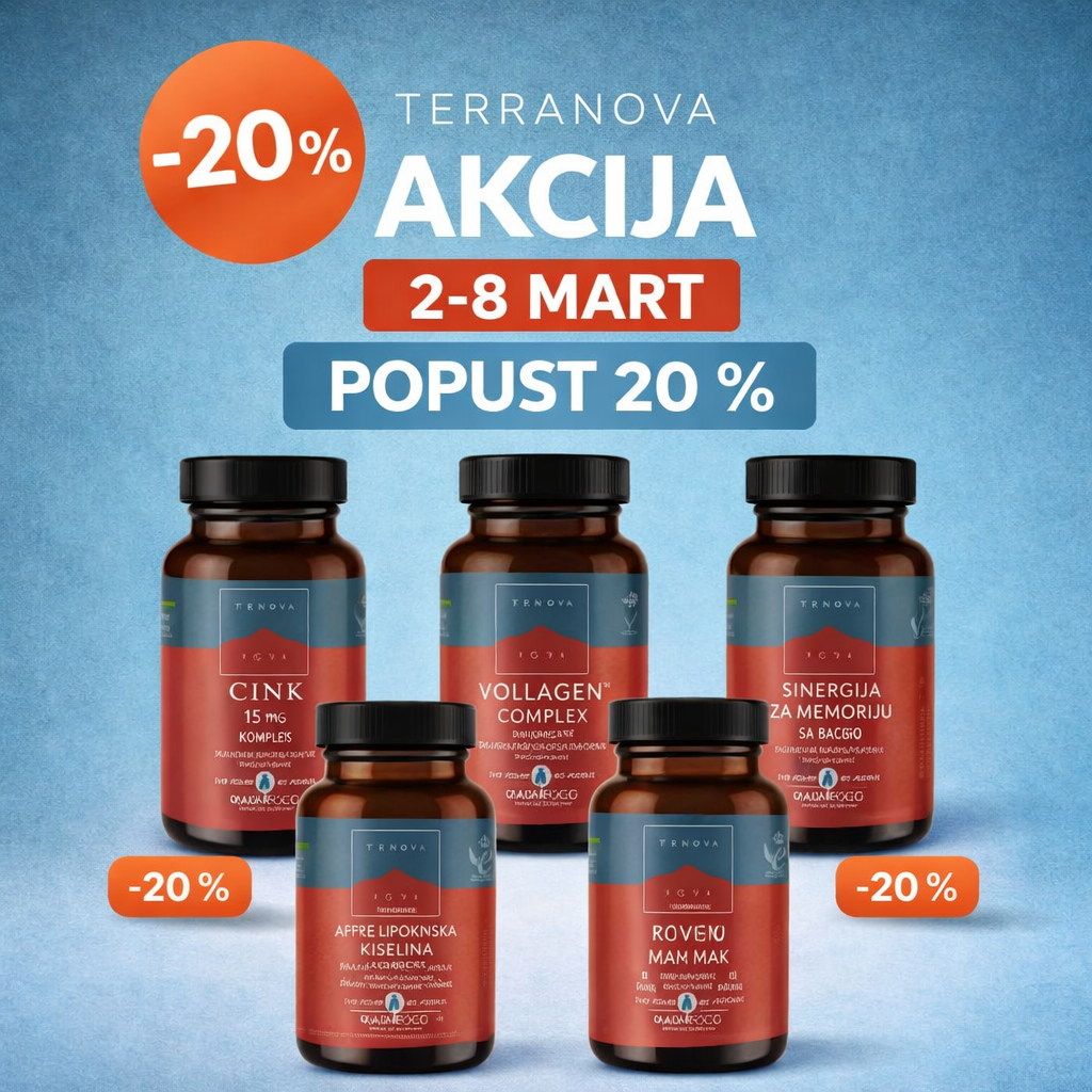 TERRANOVA ORGANSKI SUPLEMENTI -20%  POPUST
