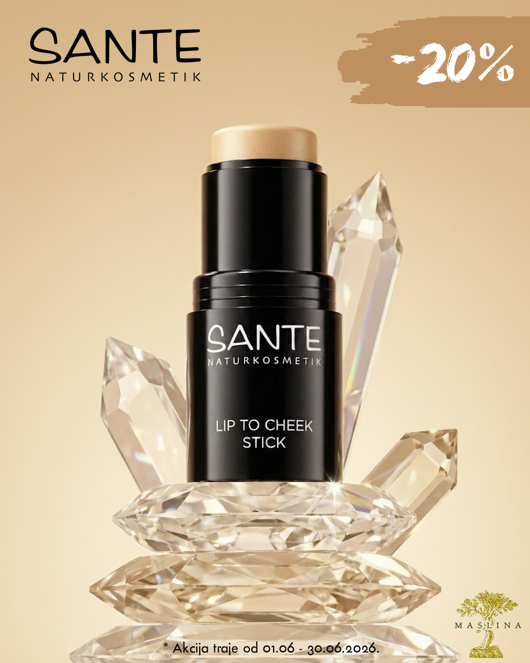 SANTE DEKORATIVNA KOZMETIKA - 20%