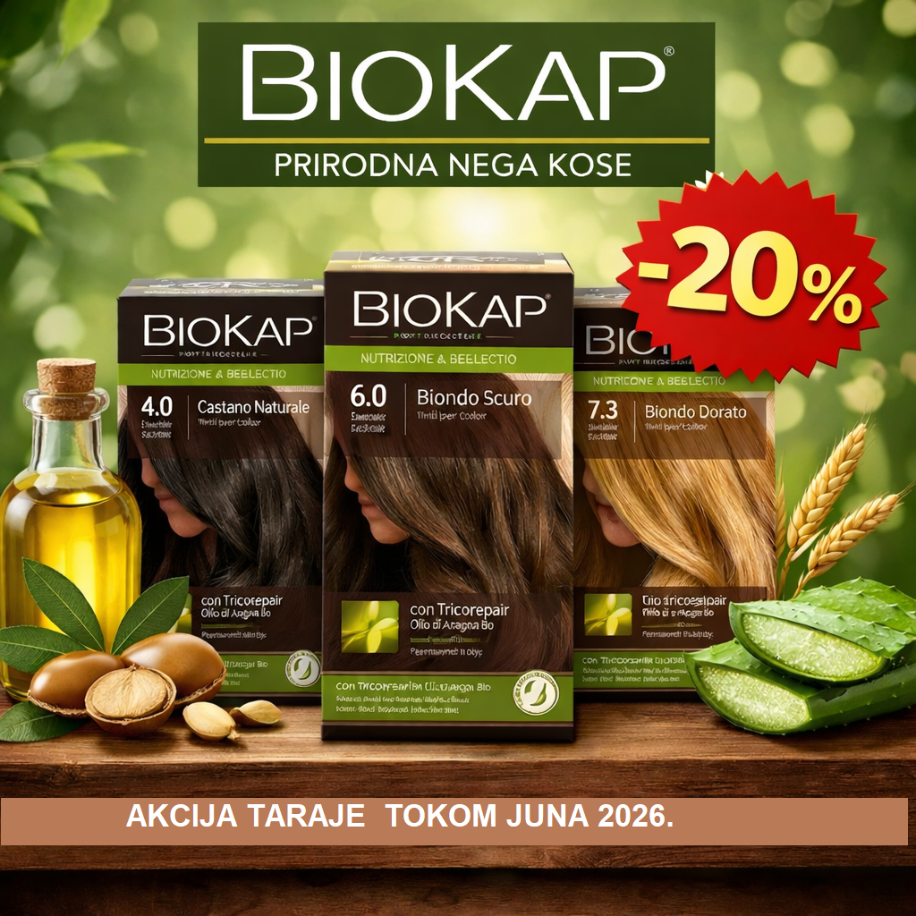 BIOKAP FARBE POPUST -20% 