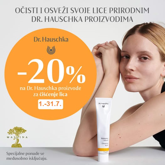 DR.HAUSCHKA LINIJA ZA ČIŠĆENJE LICA - 20%