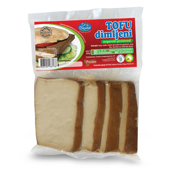 Organski dimljeni tofu sečeni Beyond 200g