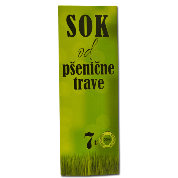 Sok od pšenične trave  7x30ml