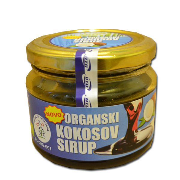 KOKOSOV SIRUP 250ML - Zdrava Hrana Bio Shop GricGric