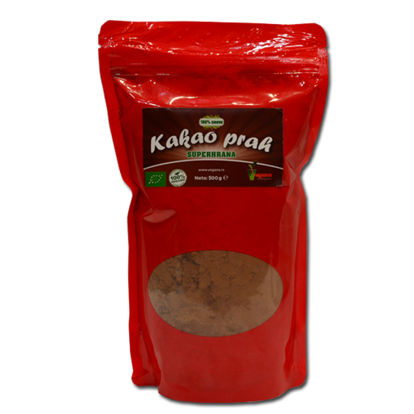 Organski sirovi kakao prah Vegana 500g