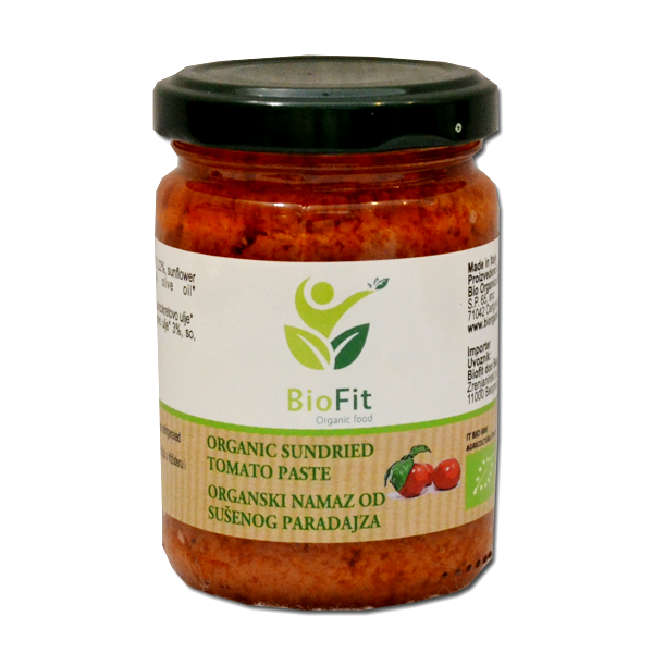 Organski namaz od sušenog paradajza BioFit 140g