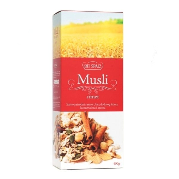 Musli sa cimetom Bio Špajz 400g