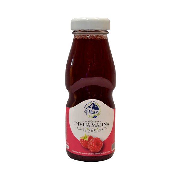 Matični sok divlja malina Plavo 200 ml