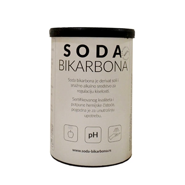 Soda bikarbona bez aluminijuma Solvay 300g