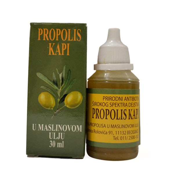 Propolis kapi u maslinovom ulju 30ml Kovačević
