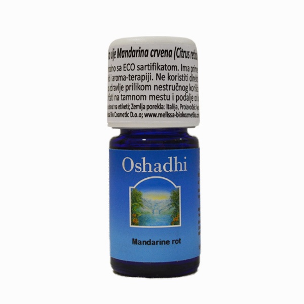 Oshadhi Eterično ulje MANDARINA CRVENA 10ml