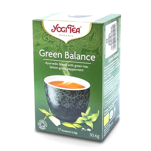 Yogi čaj zeleni balans organski 30g