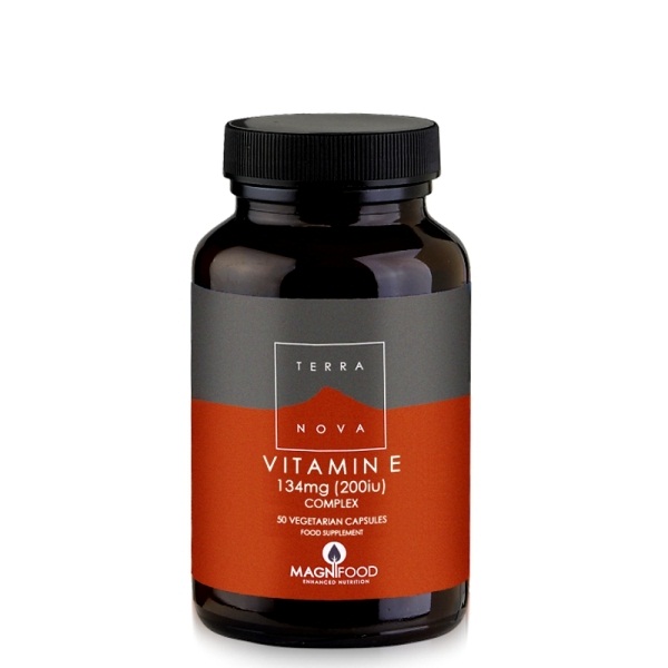 Terranova Vitamin E  200 IU 50 kapsula
