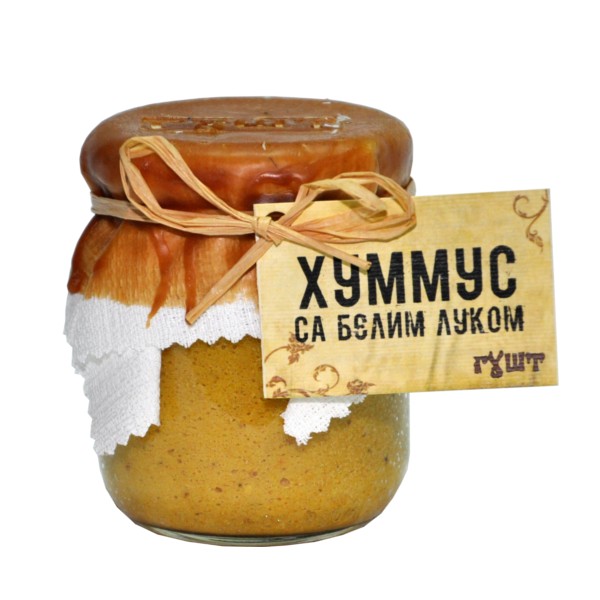 Hummus sa belim lukom 180g Gušt