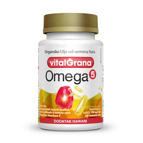 Omega 5 Organsko ulje semena Nara 30 kapsula VitalGrana
