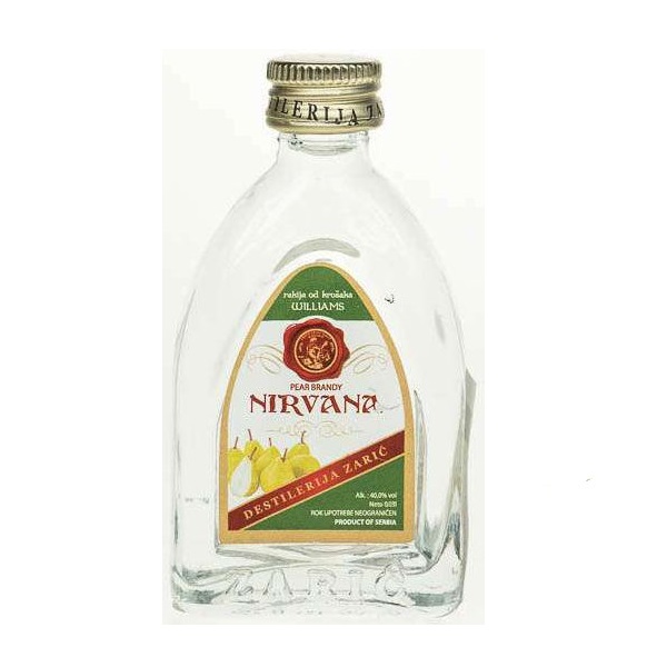 Rakija od kruške - Nirvana destilerija Zarić 0,03l