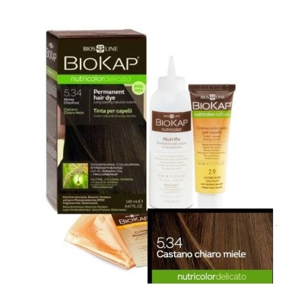 BioKap Delicato Farba za kosu 5.34 kestenjasta 140ml