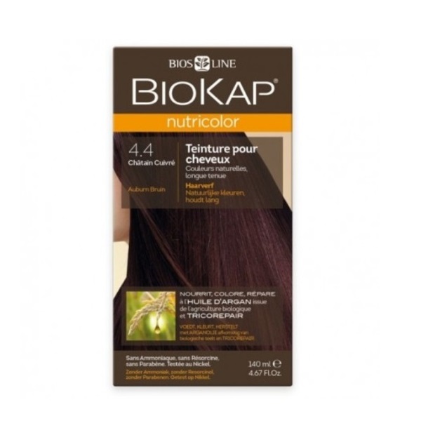 BioKap Farba za kosu 4.4 bakarno smeđa 140ml