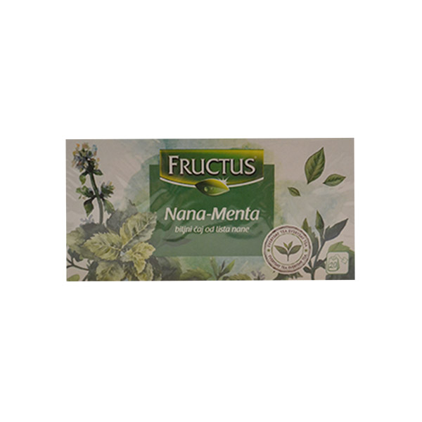 Fructus Filter Čaj Nana 20g