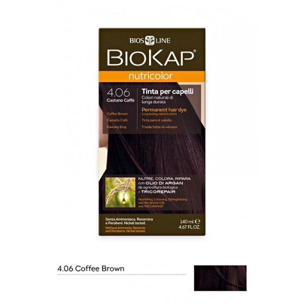BioKap Farba za kosu 4.06 kafeno smeđa 140ml