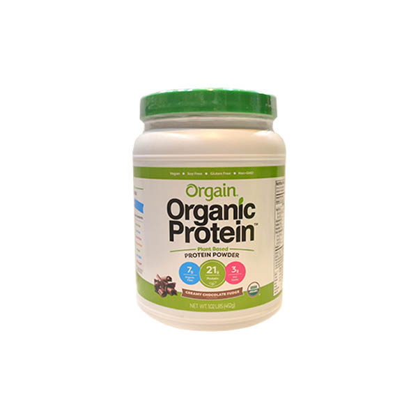 Orgain organski biljni proteini u prahu, kremasta  čokolada 462g