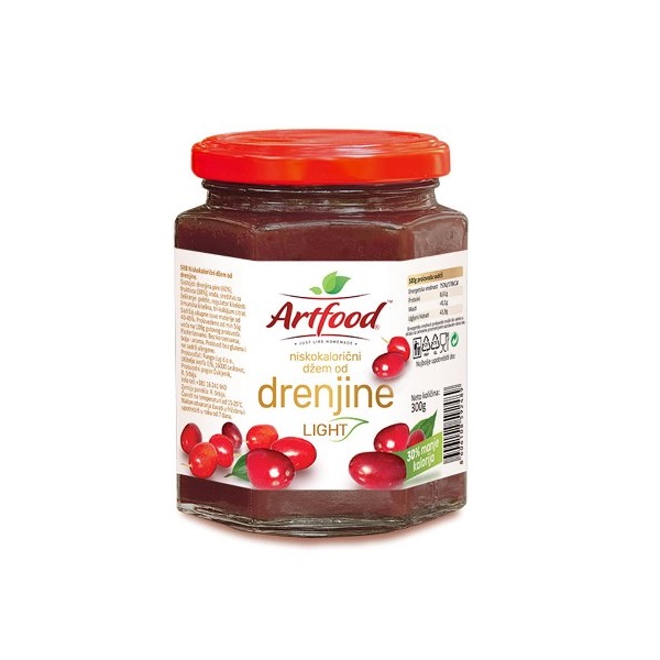 Džem od drenjina  light Artfood 300g