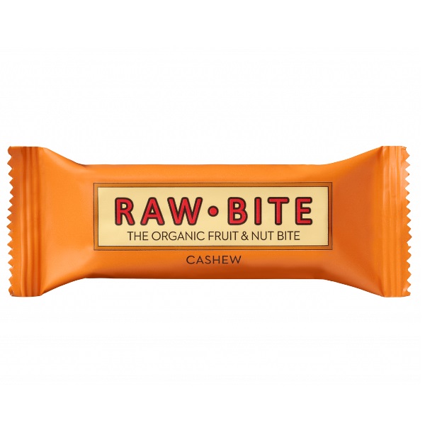 Raw Bite voćni energetski bar organski - indijski orah 50g