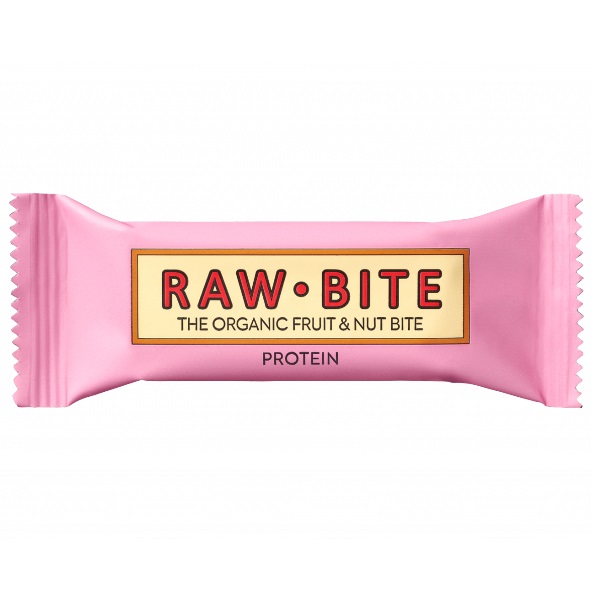 Raw Bite voćni energetski bar organski - Protein 50g 