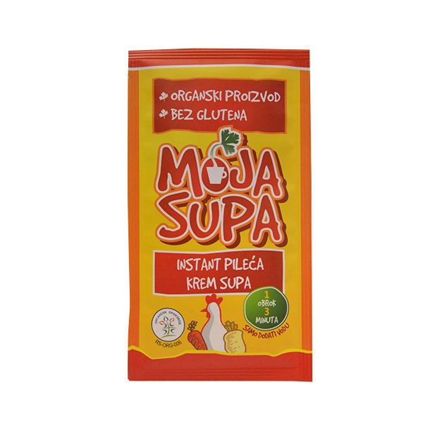 Instant pileća krem supa organic Moja supa 20g