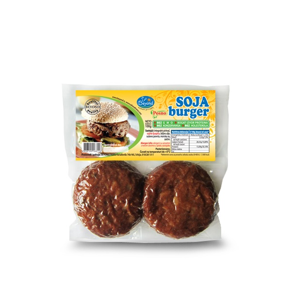  Burgeri na bazi soje Beyond 100g